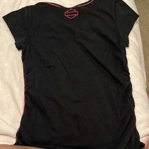Harley Davidson black tee - Picture 3 of 4